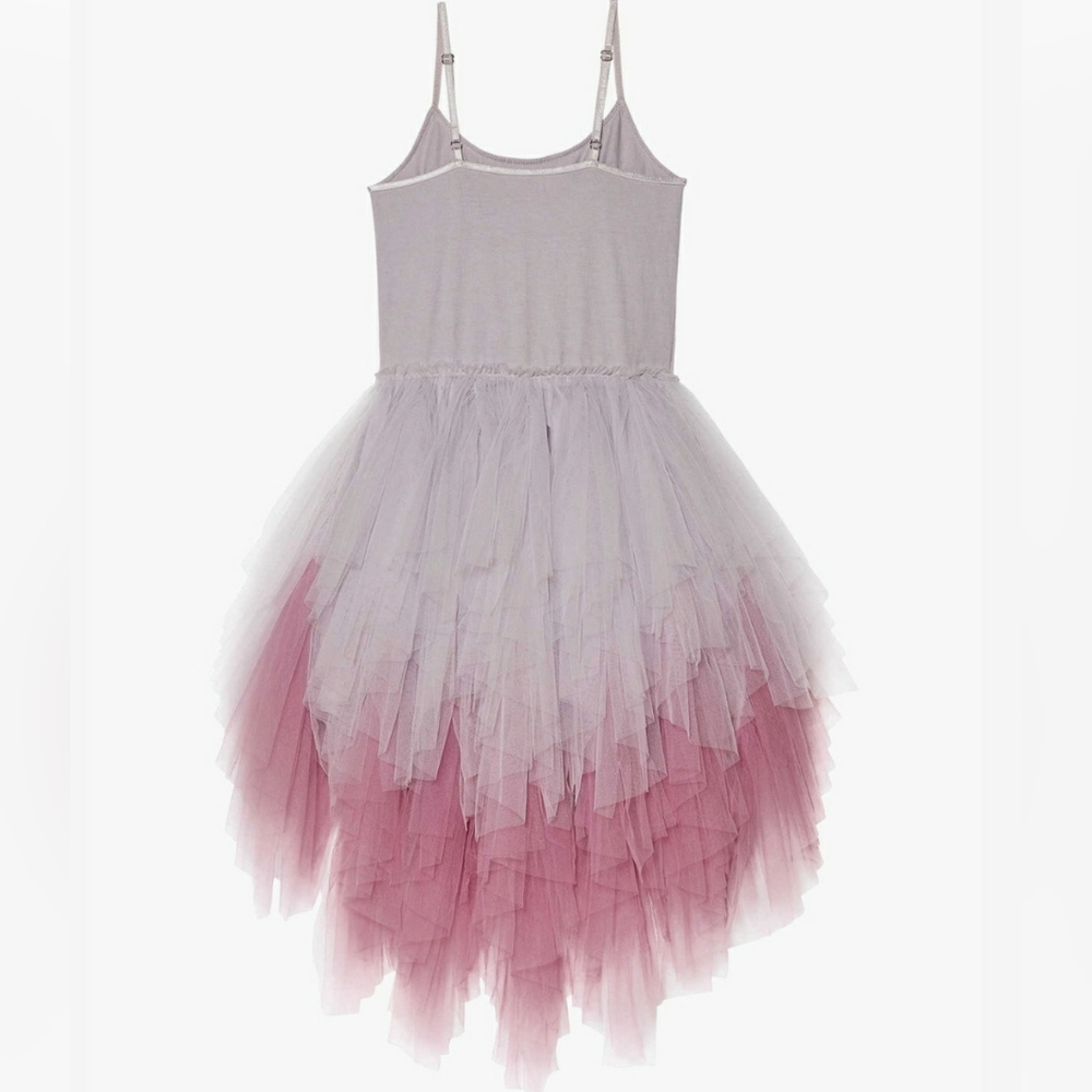 TTDM tutu du monde pink floral hi-low dress 10 11 - Picture 3 of 7